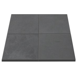 36'' x 36'' Slabbed Slate stove Hearth (For Solid Fuel)