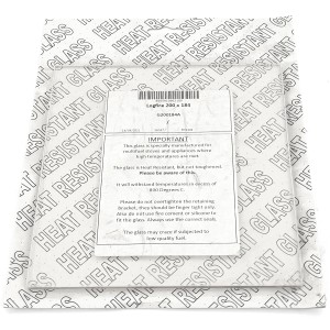 Stove Glass For The Logfire Stove From Logfire - 4mm Ceramic Glass