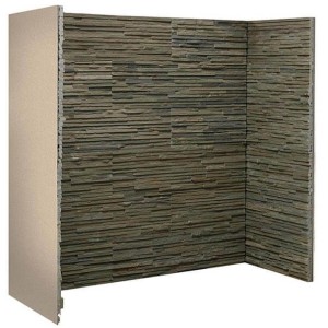 Waterfall Olive Slate Chamber Set (3 pieces, Both sides and back)