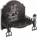 16" Grahamston Queenstar Ashpit Door - Majolica Brown