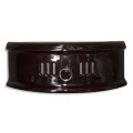 16'' N Type Solid Fuel Fire Fret - Majolica Brown