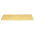 Plate 20x6 Backed - Brass