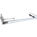 Custom Size 6 Ball Extendable Fireplace Fender - Silver