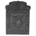 Phoenix Cast Iron Fire Back 18.5'' Wide - Cast Iron