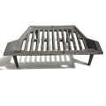 16 Inch Astra Fire Grate 4 Legs - Cast Iron