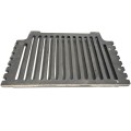 18 Inch Grant Triple Pass Fire Grate Flat - Cast Iron