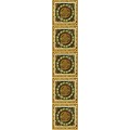 HEB234 / LGC095 Fireplace Tiles - Tube Lined (Set of 10)