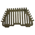 18 Inch Atlas Fire Grate 2 Legs - Cast Iron