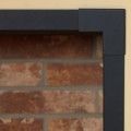 Stove Chamber Fire Trim Kit - Matt Black