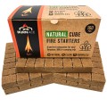 BURNACE Natural Cube Fire Lighters / Fire Starters - BBQ'S & Fires 160 Pack