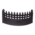 14'' Castle Solid Fuel Fire Fret - Matt Black