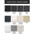Custom Fireplace Slip Materials