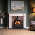Brompton 56'' Fire Surround - Kallos Marble