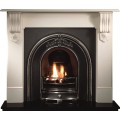 Lansdowne Arched Cast Iron Insert - Highlighted