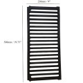 Large Castle Dog Basket Fire Grate Flat - Cast Iron