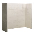 Standard Portuguese Limestone Chamber Set (3 pieces, Both sides and back)