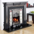 Oxford Cast Iron Tiled Insert Integra Polished