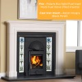 Aston Cast Iron Tiled Integra Black Insert 