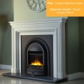 Royal Integra Arched Cast Iron Insert (High Efficiency) with Integra Electric Fire