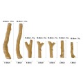 Large Ceramic Beige Gas Fire Logs Set of 7 Logs Suits Gas & Ethanol Fires