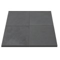 36'' x 36'' Slabbed Slate stove Hearth (For Solid Fuel)