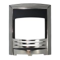 Solaris Open Fronted Convector Gas Fire Chrome