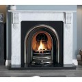 Kingston 56'' Fire Surround - Carrara Marble,