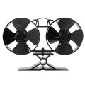 T84 Twin Blade Mini Heat Powered Stove Fan – Compact, Self-Powered, High Efficiency