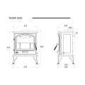 Tiger Eco Gas Stove - Natural Gas - Remote Control