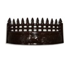 16" Castle Solid Fuel Fire Fret - Majolica Brown