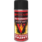 Heat Resistant Spray Paint - Black (400ml)