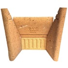 Baxi Burnall Spare - Standard Four Piece Fireback 63 (20'' - 24'')