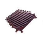 16 Inch Sofono Full View Fire Grate Flat - Cast Iron
