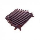 18 Inch Sofono Full View Fire Grate Flat - Cast Iron