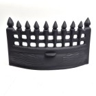 14'' Castle Solid Fuel Fire Fret - Matt Black