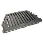 16 Inch Dunsley Firefly Grate Flat - Cast Iron