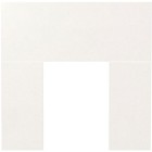 Agean Limestone Back Panel (3 Piece Set) - 