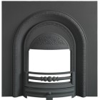 Ashbourne Integra Arched Cast Iron Insert (High Efficiency) - Black