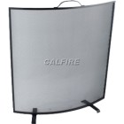 24'' Curved Fire Screen - The Noble Collection - Black
