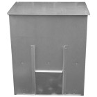 Coal Bunker - Galvanised Steel (250kg) ##SALE