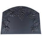 Grape Vine Cast Iron Fire Back 26.75'' Wide - Cast Iron ##SALE
