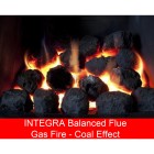 Integra Balanced Flue Inset Gas Fire - 3.6kw - Manual Control