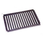 Large Dog Fire Grate 17.5'' Flat Fireplace Grate - Cast Iron