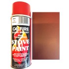 Stovebright High Temperature Paint - 6199 (400ml Aerosol) - Redwood