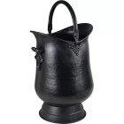 Tall Coal Bucket Matt Black Heavy Duty Antique Premium
