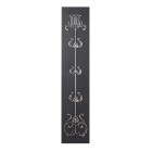 Tulip Cast Iron Highlighted Fireplace Sleeves (2 Sleeves)