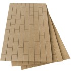 Vermiculite Brick Effect Fire Board (1000mm x 610mm x 25mm) 