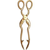 Solid Brass Coal Tongs - Solid Brass