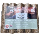 Wood Briquette Heat Logs (Pack of 5 Briquettes)