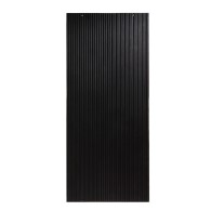 Cast Iron Reeded Panel - Black